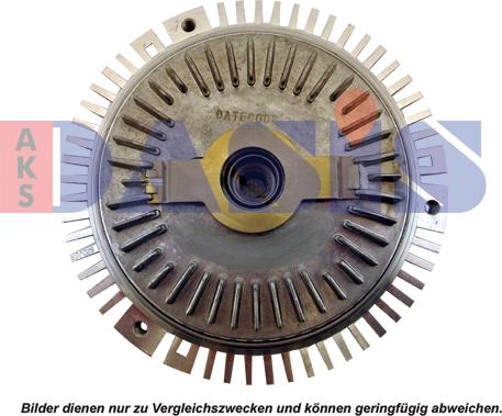 AKS Dasis 128290N - Зчеплення, вентилятор радіатора avtolavka.club