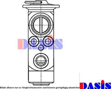 AKS Dasis 840136N - Розширювальний клапан, кондиціонер avtolavka.club