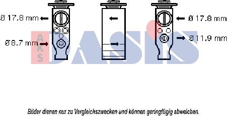 AKS Dasis 840138N - Розширювальний клапан, кондиціонер avtolavka.club