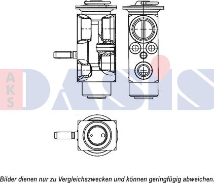 AKS Dasis 840249N - Розширювальний клапан, кондиціонер avtolavka.club