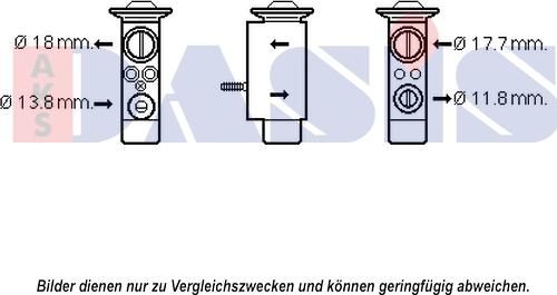 AKS Dasis 840228N - Розширювальний клапан, кондиціонер avtolavka.club