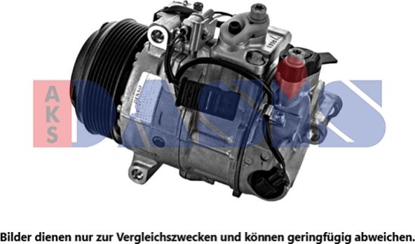 AKS Dasis 850177N - Компресор, кондиціонер avtolavka.club