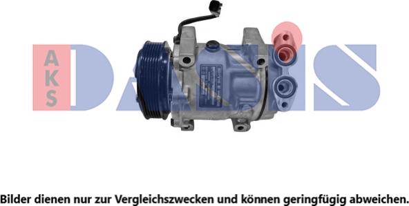 AKS Dasis 851430N - Компресор, кондиціонер avtolavka.club
