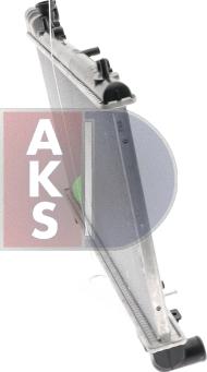 AKS Dasis 350019N - Радіатор, охолодження двигуна avtolavka.club