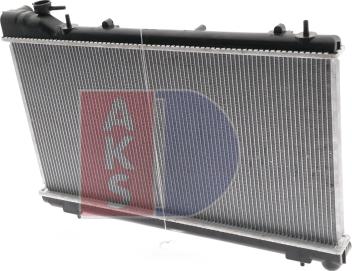 AKS Dasis 350019N - Радіатор, охолодження двигуна avtolavka.club