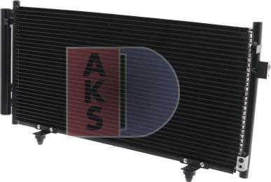 AKS Dasis 352015N - Конденсатор, кондиціонер avtolavka.club