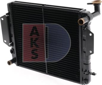 AKS Dasis 360330N - Радіатор, охолодження двигуна avtolavka.club