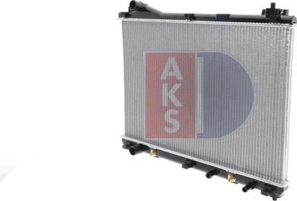 AKS Dasis 320044N - Радіатор, охолодження двигуна avtolavka.club
