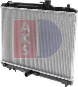 AKS Dasis 320380N - Радіатор, охолодження двигуна avtolavka.club
