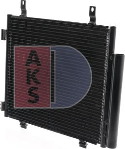 AKS Dasis 322026N - Конденсатор, кондиціонер avtolavka.club