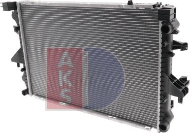 AKS Dasis 240000N - Радіатор, охолодження двигуна avtolavka.club