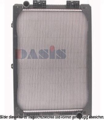 AKS Dasis 260570N - Радіатор, охолодження двигуна avtolavka.club