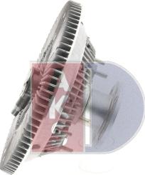 AKS Dasis 268007N - Зчеплення, вентилятор радіатора avtolavka.club