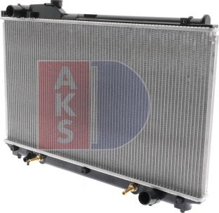 AKS Dasis 210111N - Радіатор, охолодження двигуна avtolavka.club