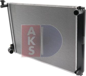 AKS Dasis 210205N - Радіатор, охолодження двигуна avtolavka.club