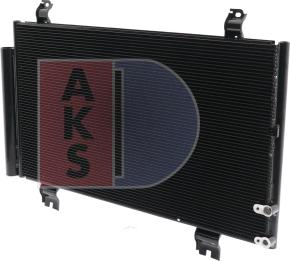 AKS Dasis 212090N - Конденсатор, кондиціонер avtolavka.club