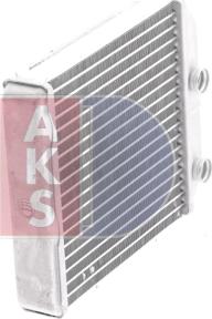 AKS Dasis 229006N - Теплообмінник, опалення салону avtolavka.club