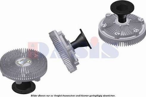 AKS Dasis 278002N - Зчеплення, вентилятор радіатора avtolavka.club