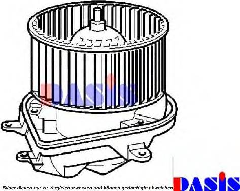 AKS Dasis 742002N - Вентилятор салону avtolavka.club