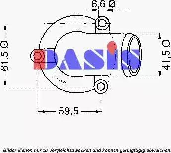 AKS Dasis 751948N - Термостат, охолоджуюча рідина avtolavka.club