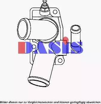 AKS Dasis 751915N - Термостат, охолоджуюча рідина avtolavka.club