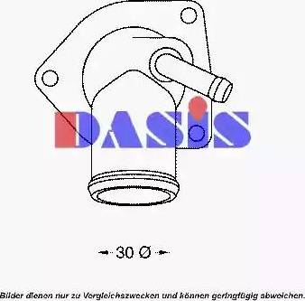 AKS Dasis 751935N - Термостат, охолоджуюча рідина avtolavka.club