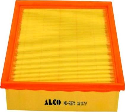 Alco Filter MD-9374 - Повітряний фільтр avtolavka.club