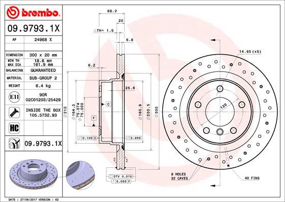 AP 24968 X - Гальмівний диск avtolavka.club