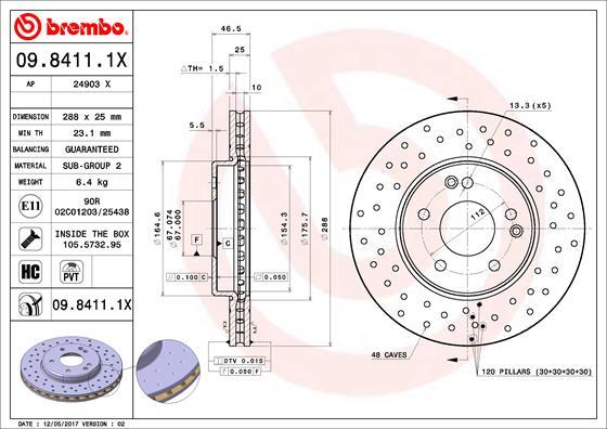 AP 24903 X - Гальмівний диск avtolavka.club