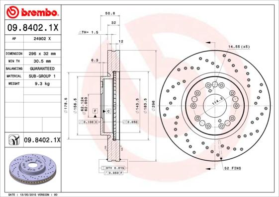 AP 24902 X - Гальмівний диск avtolavka.club