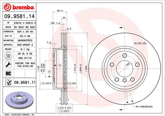 AP 24916 E - Гальмівний диск avtolavka.club