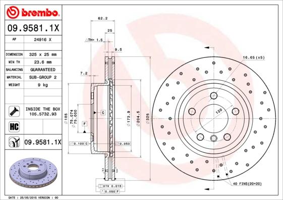 AP 24916 X - Гальмівний диск avtolavka.club