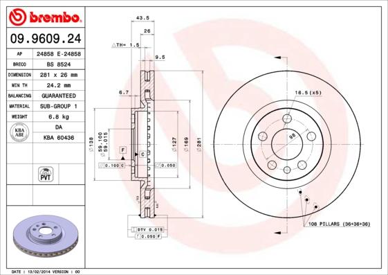 AP 24858 E - Гальмівний диск avtolavka.club