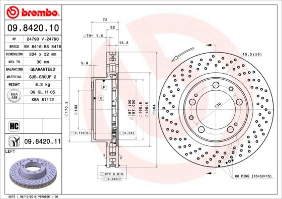 AP 24790 - Гальмівний диск avtolavka.club