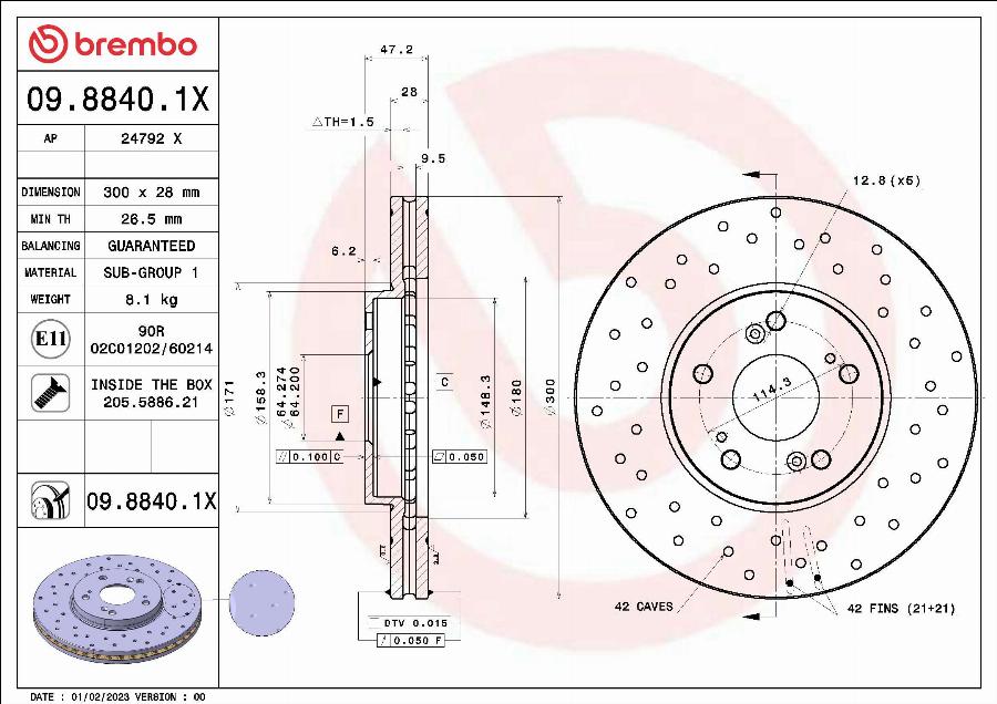 AP 24792 X - Гальмівний диск avtolavka.club