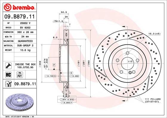 AP 25652 V - Гальмівний диск avtolavka.club