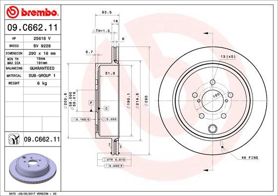 AP 25618 V - Гальмівний диск avtolavka.club