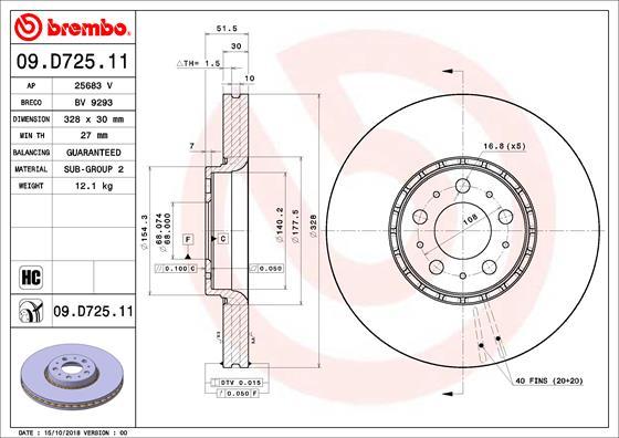 AP 25683 V - Гальмівний диск avtolavka.club