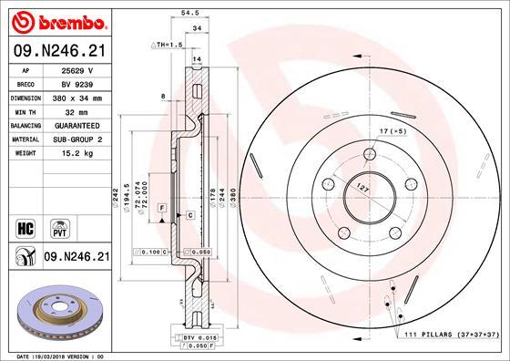 AP 25629 V - Гальмівний диск avtolavka.club