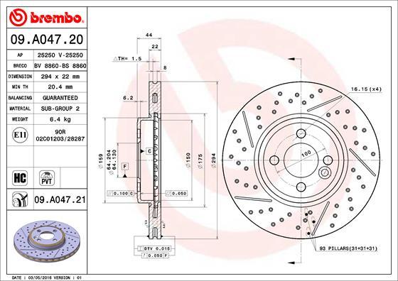 AP 25250 - Гальмівний диск avtolavka.club