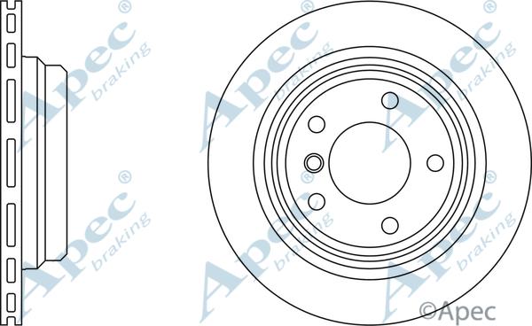 BOSCH 0986AB5936 - Гальмівний диск avtolavka.club