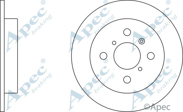 Blue Print ADD64318C - Гальмівний диск avtolavka.club