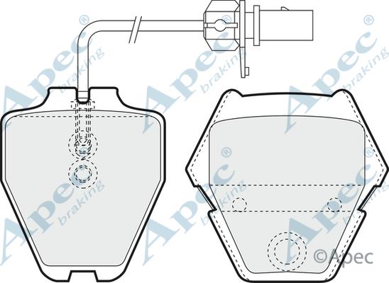 BENDIX 573064S - Гальмівні колодки, дискові гальма avtolavka.club