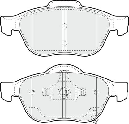 Valeo 670653 - Гальмівні колодки, дискові гальма avtolavka.club