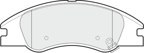 Triscan 481-2421827 - Гальмівні колодки, дискові гальма avtolavka.club