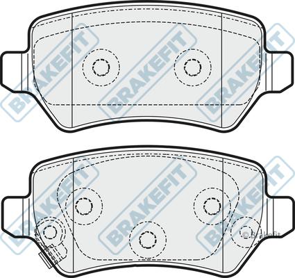 Valeo 671584 - Гальмівні колодки, дискові гальма avtolavka.club