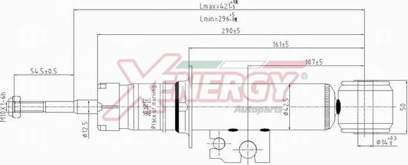 AP XENERGY X924341 - Амортизатор avtolavka.club