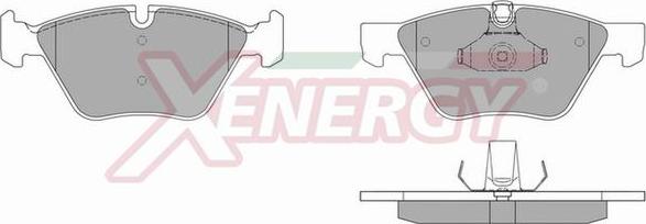 AP XENERGY X40949 - Гальмівні колодки, дискові гальма avtolavka.club