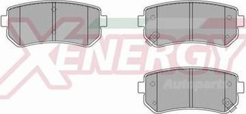 AP XENERGY X40985 - Гальмівні колодки, дискові гальма avtolavka.club