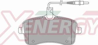 AP XENERGY X40935 - Гальмівні колодки, дискові гальма avtolavka.club